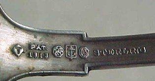Gorham Greek Key Sterling Silver Fork - Silver