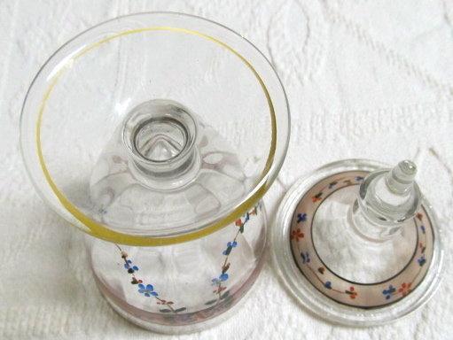 1920's Embossed Candy - Glass