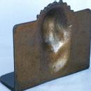 INDIAN CHIEF Cast Iron Bookends - Metalware