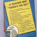 BUICK 1936 Joe Louis/Max Schneling Boxing Match Book of Matches - Advertising
