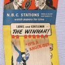 BUICK 1936 Joe Louis/Max Schneling Boxing Match Book of Matches - Advertising
