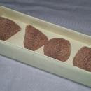 Set of Pink Glass Bead Napkin Holders in Original Box - Misc.