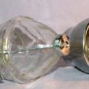Unique Clear Glass and Metal SYRUP DISPENSER - Metalware