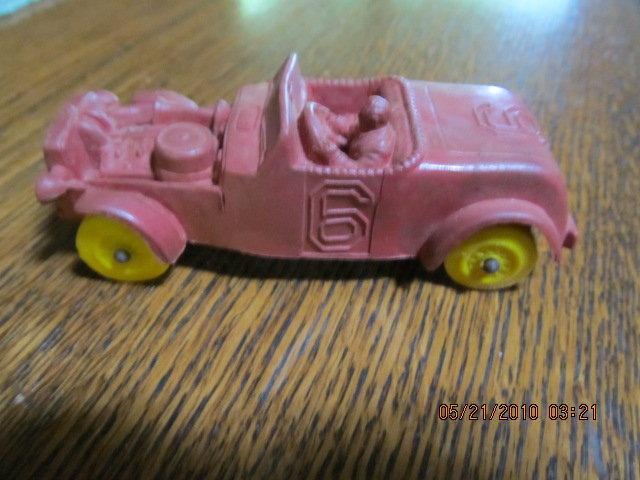 Rubber Race Car Auburn - Toys