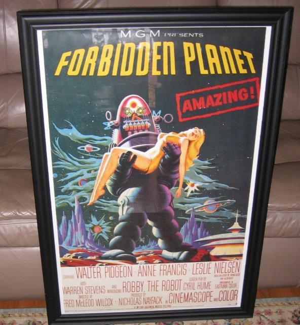MGM Presents FORBIDDEN PLANET Movie Poster - Misc Collectible