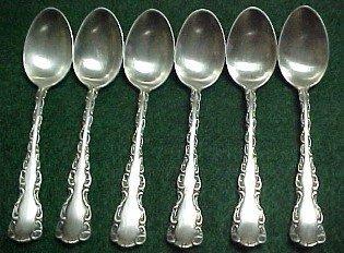 BIRKS Sterling Demotas Spoons (6) - Silver