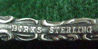 BIRKS Sterling Demotas Spoons (6) - Silver