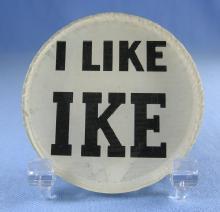 I LIKE IKE Holograph Political Memorabilia Collectible