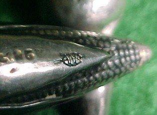 WILCOX Sterling Corn Holders (2) - Silver
