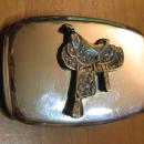 SADDLE Belt Buckle - Vintage Estate Jewelry