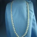 LILAC & PURPLE Bead Necklace - Vintage Costume Jewelry
