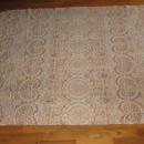 Fancy LACE Tablecloth 68 x 50 inch Ecru - Fancy LACE Tablecloth 68 x 50 inch Ecru - Vintage textile