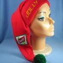 JOLLY SCROOGE Stocking Hat SQUIRT Soft Drink Advertising