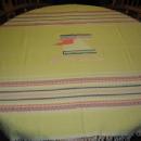 WESTERN Phoenix Bird Tablecloth - Vintage Textile