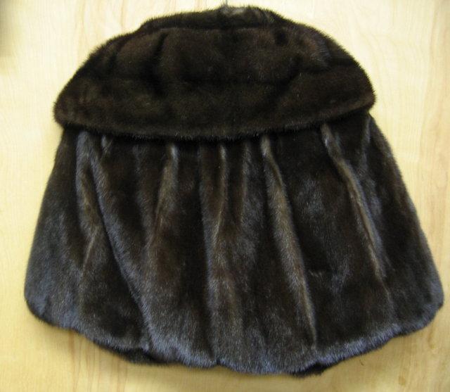 Natural RANCH MINT Cape - Vintage Fur Apparel