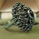 Bohemian GARNET Ring - Classy Antique Fine Jewelry