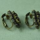 Bohemian GARNET Earrings - Antique Fine Jewelry