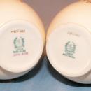Two LENOX Rose Decorated Porcelain Vases