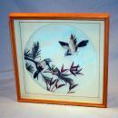 Framed FEATHER Bird Picture - Misc.