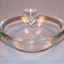 Signed STEUBEN Crystal Glass Mint Bowl