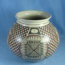 Mata Ortiz Artist Signed Indian POT - Vintage Ethnographic Pottery by Paty Ortiz