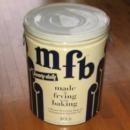 MFB 50# Wesson SHORTENING TIN - Antique Advertising Storage Tin