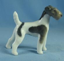 IRISH TERRIER Figurine - Antique Royal Copenhagen Porcelain