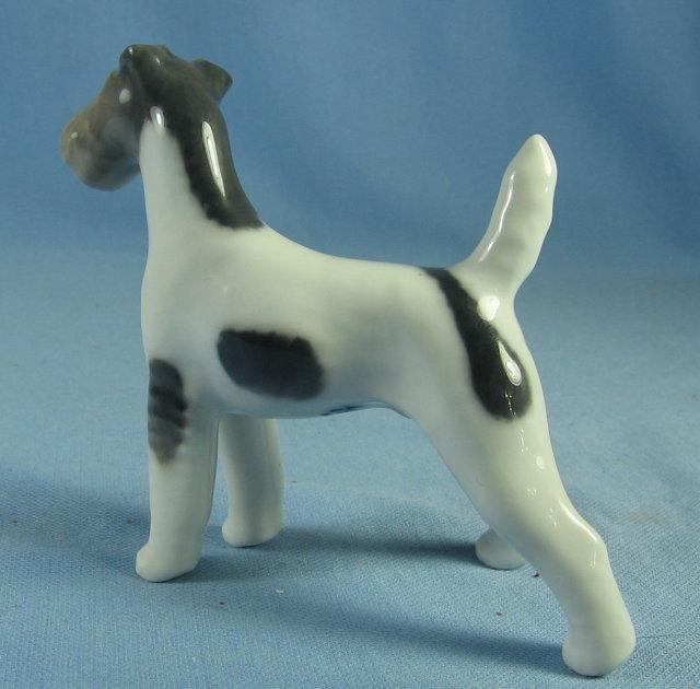 IRISH TERRIER Figurine - Antique Royal Copenhagen Porcelain