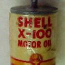 Gas Station SHELL OIL Can - Metalware
