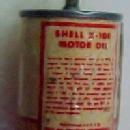 Gas Station SHELL OIL Can - Metalware