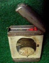 VACUUM OIL Match Safe - Tobacciana