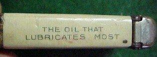 VACUUM OIL Match Safe - Tobacciana