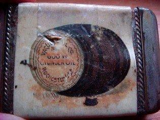 VACUUM OIL Match Safe - Tobacciana