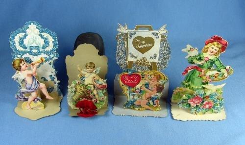 4 Die Cut Valentines furniture