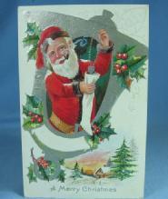 Vintage Santa Christmas Postcard