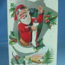Vintage Santa Christmas Postcard