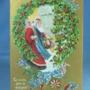 Vintage Santa Christmas Postcard