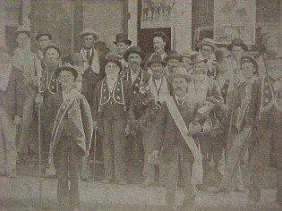 Photo Odd Fellows Lodge Group Indianapolis, IN - Paper