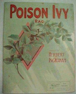 POISON IVY RAG Sheet Music - Paper