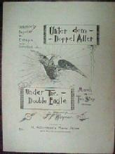 Unter dem Doppel Adler March Two Step - Paper
