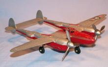 HUBLEY Die Cast P-38 Fighter Plane - Toys