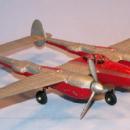 HUBLEY Die Cast P-38 Fighter Plane - Toys