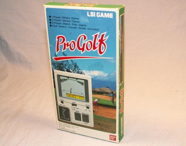 PRO GOLF Hand Held Electronic Game in Original Box - Sporting