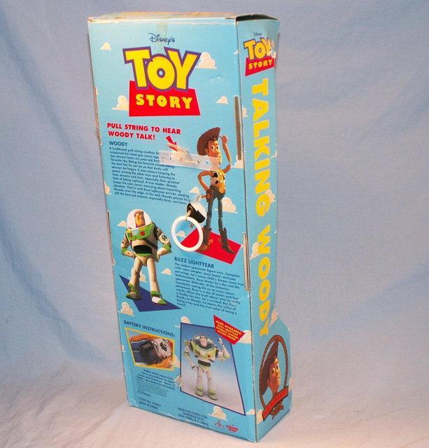 DISNEY'S Toy Story TALKING WOODY Manniquin in Original Box