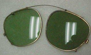 Old Round Colored Glasses - Glass