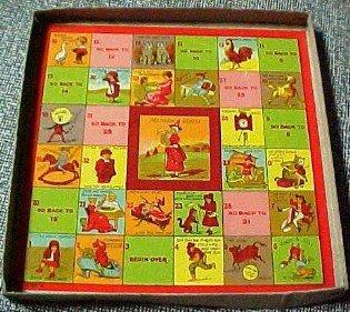 MOTHER GOOSE Board Game Vintage- Paper