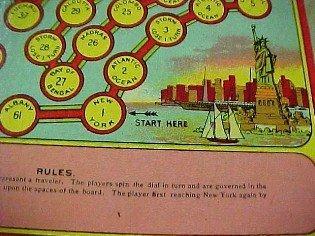 ROUND THE WORLD Board Game - Paper