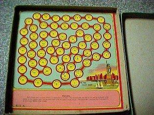 ROUND THE WORLD Board Game - Paper