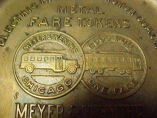 Electric Railway & Motor Coach CHICAGO Ash - Advertising