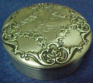Gorham Powder Box - Silver